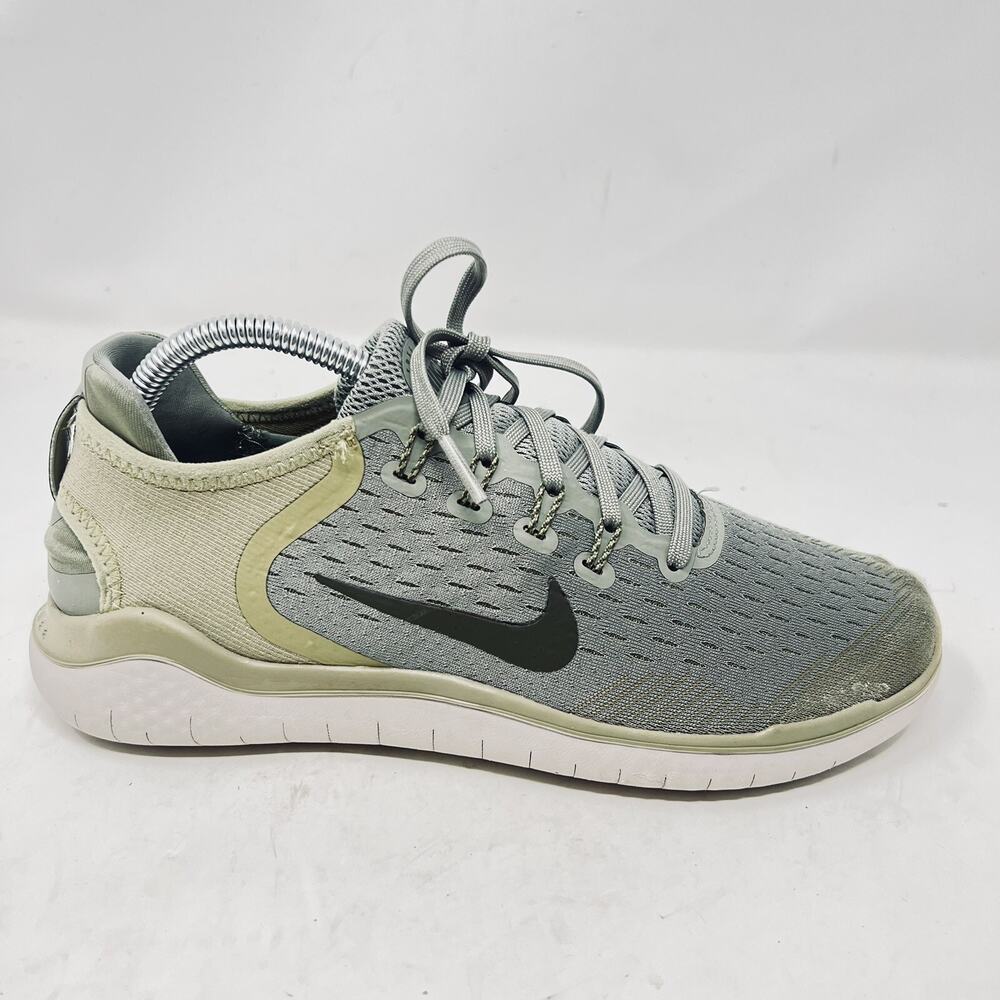 Nike Women's Free RN 2018 Stucco/Khaki Running Shoes 942837-004 Sz 9 US/6.5 UK